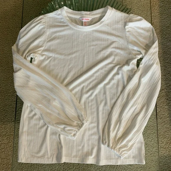 💜 Joe Fresh Ribbed Top - Picture 1 of 2